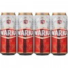 4x Warka beer can 500ml