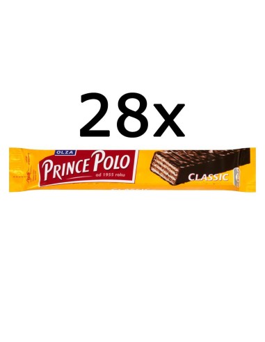 28x Barre chocolatée Prince Polo classic 17.5g