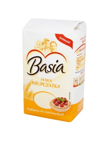 Mąka krupczatka Basia 1kg