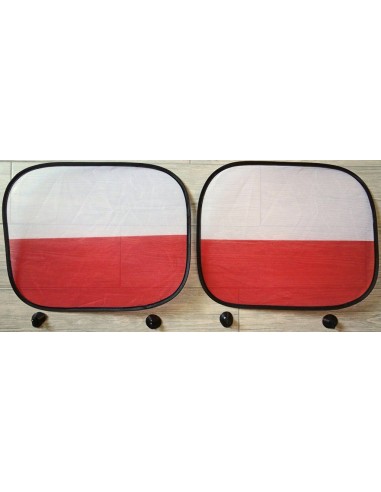 Poland Polska - sunshades 2 pieces