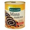 Poppy-seed pulp with nuts and raisins Bakalland 850g