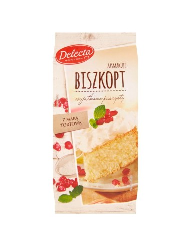 Ciasto Biszkopt Delecta / Młyny Polskie 380g