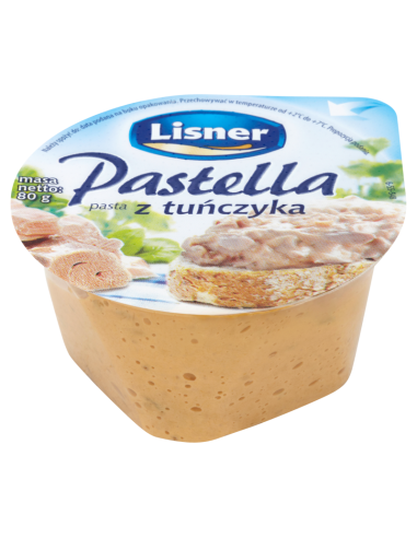 Ryba Pasta z tuńczyka Pastella Lisner / Seko 80g