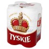 4x Bière Tyskie Gronie en boîte 500ml