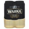 4 x Warka Strong Bier Dose 500ml