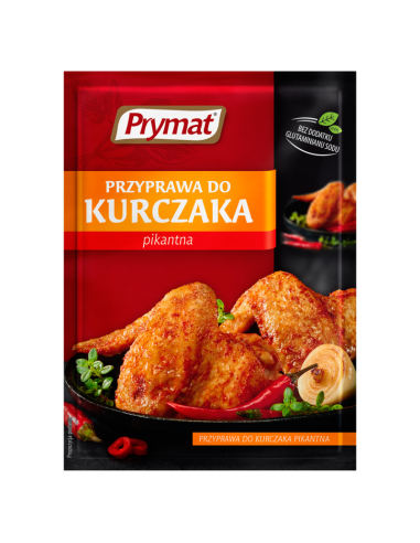 Assaisonnement épicé pour poulet Prymat 25g