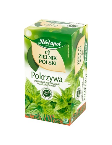 Zielnik Polski nettle infusion Herbapol 20 bags