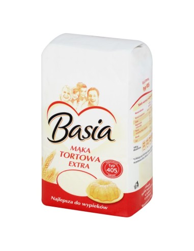 Farine tortowa (pour gâteaux) ekstra Basia 1kg