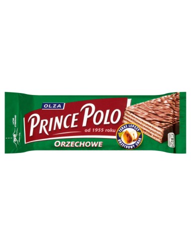Barre chocolatée Prince Polo noix 36g