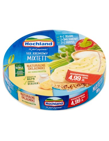 Fromage à pâte fondue Mixtett Hochland 200g